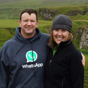 Tegan and Brian Acton