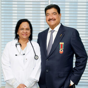 Dr. B.R. Shetty and Dr. C.R. Shetty