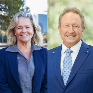 Andrew and Nicola Forrest