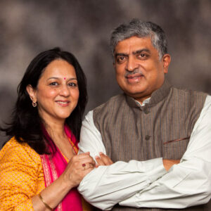 Rohini and Nandan Nilekani