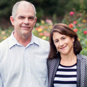 Liz Simons and Mark Heising